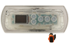 Gecko in.k336 Topside Control,  5-Button, w/1 and 2 Pump Overlays, 10ft cord  - 0607-008112