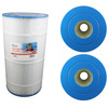 Darlly Filter Cartridge, 100sqft, 4"ot, 4"ob, 10-1/8"dia, 19-1/2"L, 4oz  - 11001