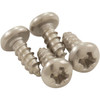 Screws, Zodiac Polaris 9300/9300xi/Baracuda S3, PCB, qty 4  - R0507000