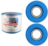Darlly Filter Cartridge, 45sqft, 4"ot,4"ob,8"dia, 6-3/4"L, 3oz  - 80402