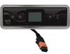 Gecko In.k300 Topside Control, 4 Button, 2 Pump, w/Overlay, 10'Cord  - 0607-008040