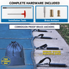 Gorilla - Blue Mesh Safety Pool Covers for Inground Pools