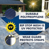 Gorilla - Blue Mesh Safety Pool Covers for Inground Pools