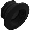 Gunite Wall Fitting, CMP, 1-1/2"fpt x 1-1/2"slip, Black