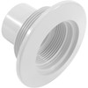 Return Wall Fitting, Gunite, CMP, 1-1/2"sp x 1-1/2"fpt, Wht