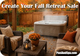 Create Your Fall Retreat! Save on Hot Tubs, Saunas & More