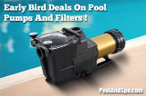 Early Bird Sale On Pool Pumps And Filters