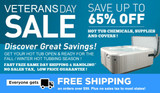 Veterans Day Specials On Hot Tub Supplies