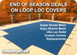 End Of Season Deals On Loop Loc Pool Covers