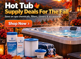 Hot Tub Supply Deals For The Fall