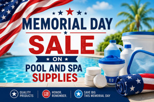 Memorial Savings On Pool And Spa Supplies
