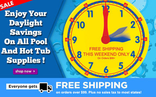 Daylight Savings On Pool And Spa Supplies