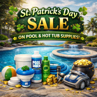 St. Patrick's Savings On Pool And Hot Tub Supplies