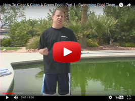 How To Clear A Green Pool - Video And Supplies