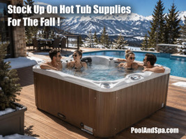 Stock Up On Hot Tub Supplies For The Fall