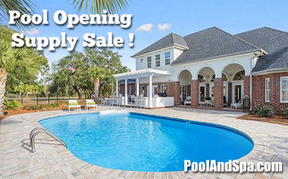 Pool Opening Supplies Up To 30% Off This Week