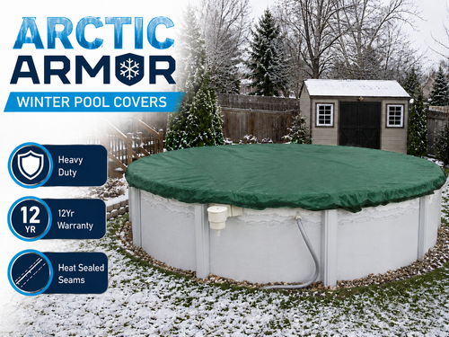 Winter Pool Cover - Above Ground Pools - 12 Yr Warranty
