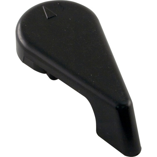 Waterway Plastics Handle, 1" Top Access Diverter Valve, Black - 602-4331