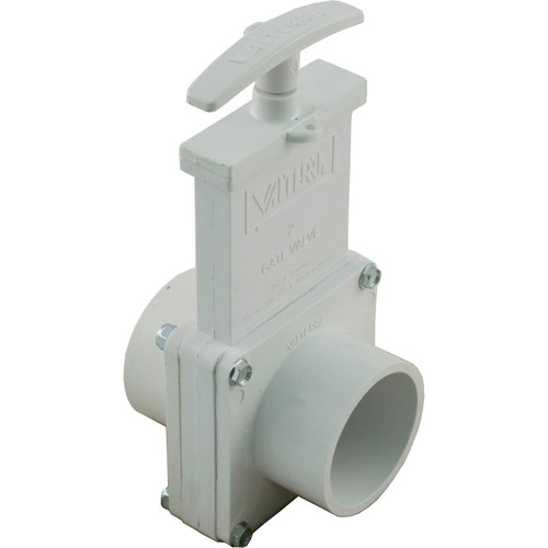 Valterra Products 2" Valve, Spg X Spg Pvc-White - 6203