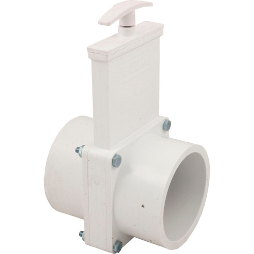 Valterra Products 3" Valve, Sxs, Pvc-White - 6301