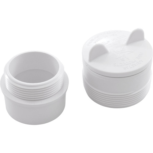 AquaStar Pool Products 2" Hydrostatic Relief Valve, White - HV101