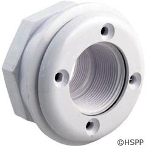 Custom Molded Products Inlet/Outlet Fitting W/Locknut & Spacer - 25522-000-000