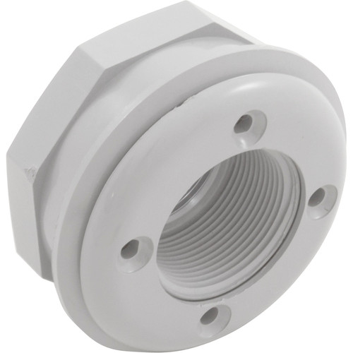 Custom Molded Products Inlet/Outlet Fitting W/Locknut & Spacer - 25522-000-000