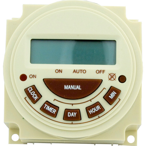 Intermatic Timer, Electric, 7 Day, Spst 20A 240V - PB374E