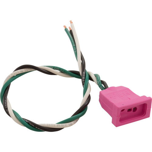 Hydro Quip Receptacle, Pump 2, 1 Speed, Molded, Pink, 14/3 - 09-0024C-A