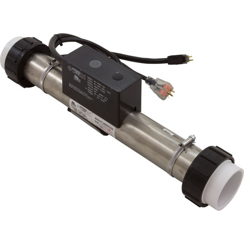 Hydro-Quip Ps Air Heater,5.5 Kw /240V,2"X15", Short Cord,Clamps - 48-PS55-SA