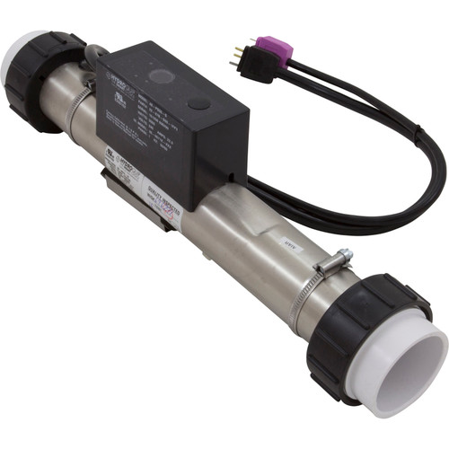 Hydro-Quip Ps Electronic Htr,5.5Kw/240V,2"X15",Short Cord,Clamps - 48-PS55-S