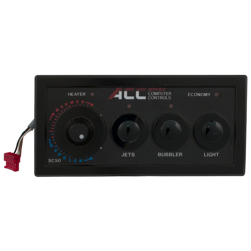 Applied Comp. Controls/ ACC Sc/Kp-50 Control Panel W/3-Air Buttons - KP-50-3-A
