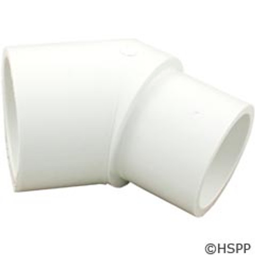 Lasco 45 Ell 1-1/2"Spg X 1-1/2"S Pvc - 423-015