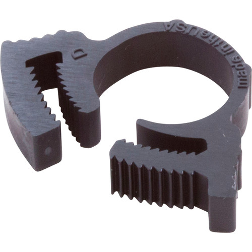 Waterway Plastics 3/8" Tubing Clamp (Offline Chlorinator), Black - 872-2291