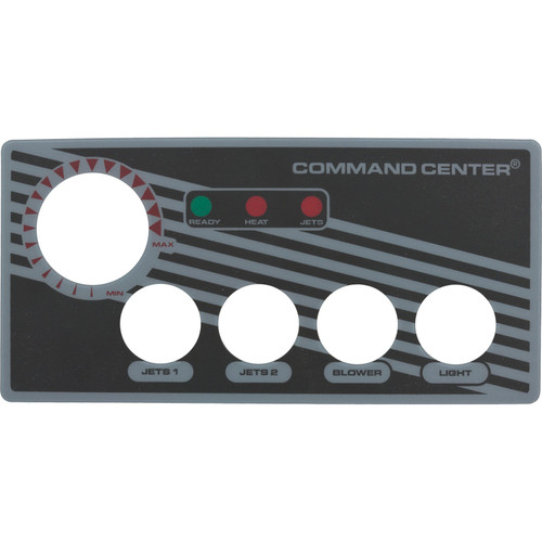 Tecmark Corporation 4-Btn Cc Faceplate W/O Display - 30202BM