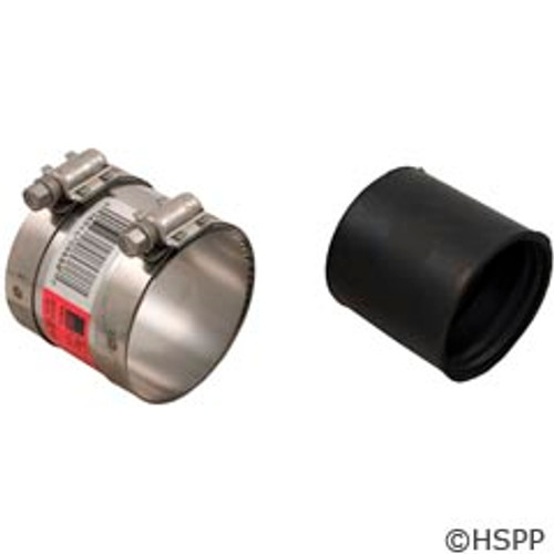 Generic No Hub Coupling 1.5"X1.5" Pvc -