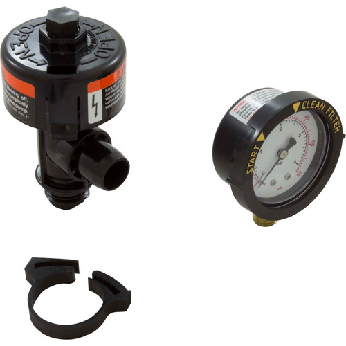 Pentair Pool Products Manual Hi Flo Air Relief, W/ Gauge - 98209800