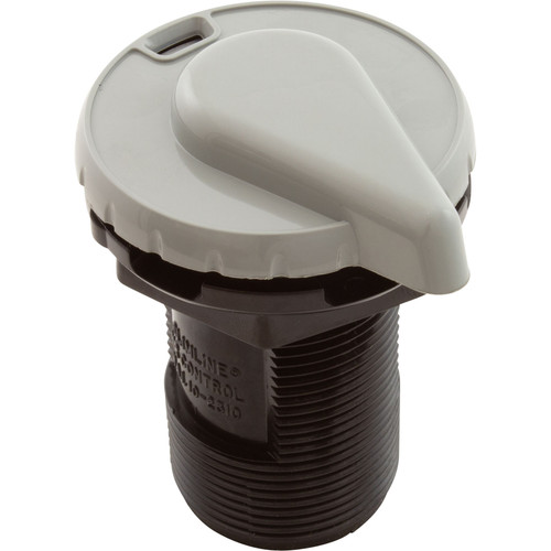 Balboa Water Group/ITT Slimline Teardrop A/C, 1" Gray - 10-2330GRY