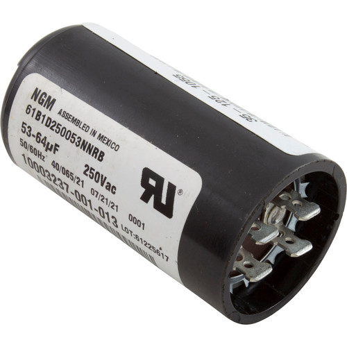 A.O. Smith Electrical Products Start Capacitor,53-64Mfd,240Vac 1-7/16"X2 3/4"(Century Mtr) - 15769903