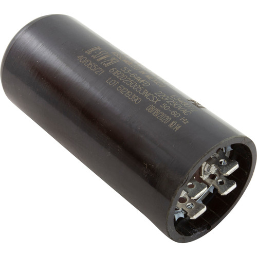 Essex Group Start Capacitor,53-64Mfd,240Vac 1-7/16"X 3 3/8" - BC-53M-250