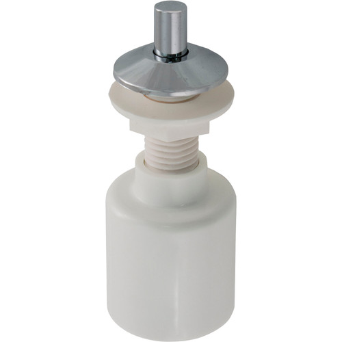 Pres Air Trol Button, Sm Bezel Short Stem, Chrome - B513-CS