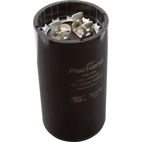 Essex Group Start Capacitor, 124-149 Mfd, 125Vac 1-7/16"X2-3/4" - BC-124