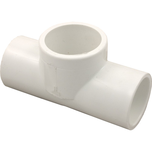 Waterway Plastics Tee, Low Profile, 1" S X 1" S X 1 1/2" Spg - 413-2060