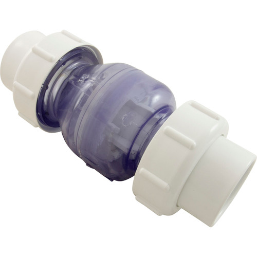 Flo Control Spring Check, True Union 1.5"Sxs Clear - 1700C15