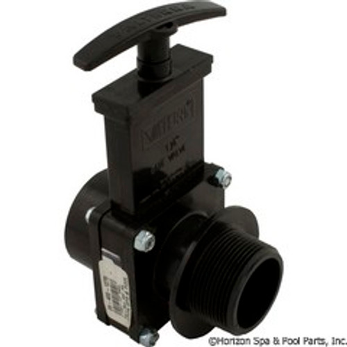 Valterra Products 1-1/2" Valve, Fipt X Mipt, Abs-Black - 7108