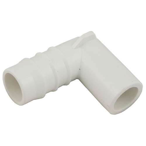 Waterway Plastics Barb 90Deg Adapt 1/2"Spg X 3/4"Barb - 411-3500