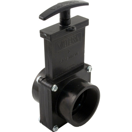 Valterra Products 2" Valve, Fipt X Fipt, Abs-Black - 7207