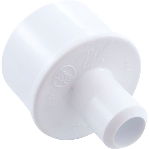 Waterway Plastics Barb Adapter, 1.5"Spg X 3/4"Barb - 413-4360