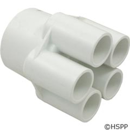 Waterway Plastics Manifold 2"S X (5)3/4"S Ports - 672-4400