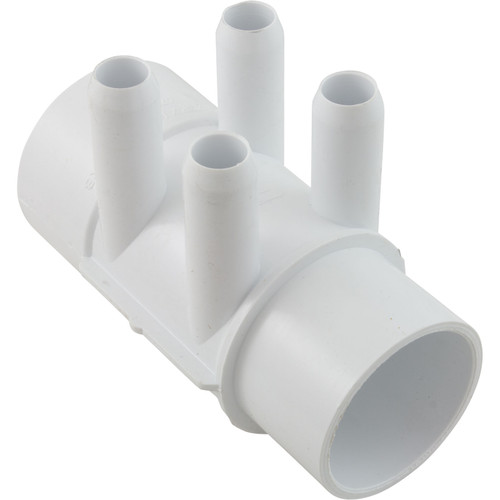 Waterway Plastics Sp Manifold 2"Sxspg(4)3/4"Barb All Point Up(Use 55-270-1519) - 672-4160